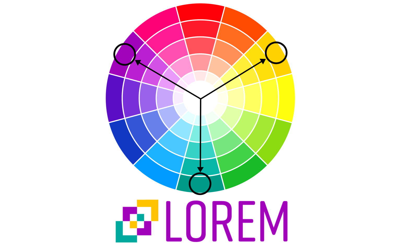 POD Print Using Color Schemes in Your Logo